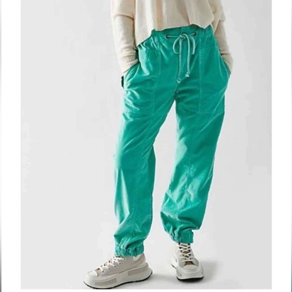 Free People We The Free Angelo Pull-On Drawstring Corduroy Joggers Size Small